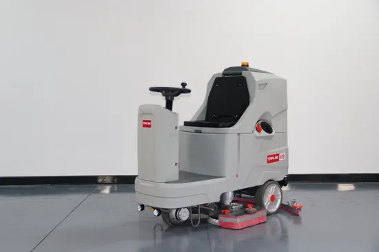 Electric Scrubber School Hospital Clean Wet Dry Floor Care Cleaning Machine Large Ride on Floor Scrubber